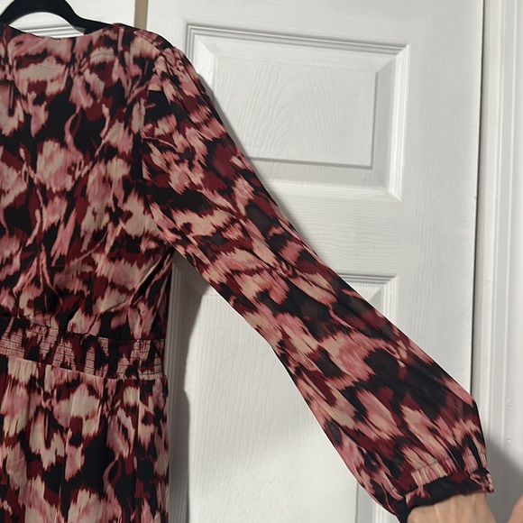 Women's Petite Classifications Floral Maxi Dress - Picture 7 of 9